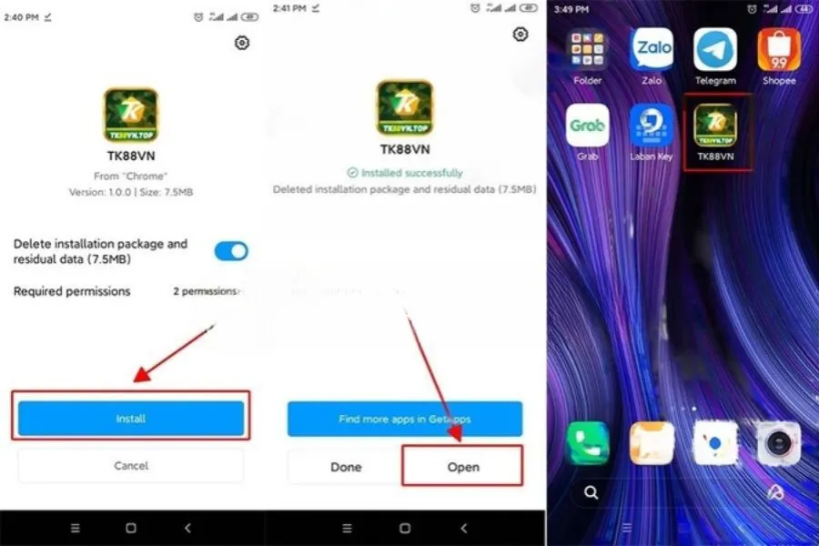 tải app tk88 android 1